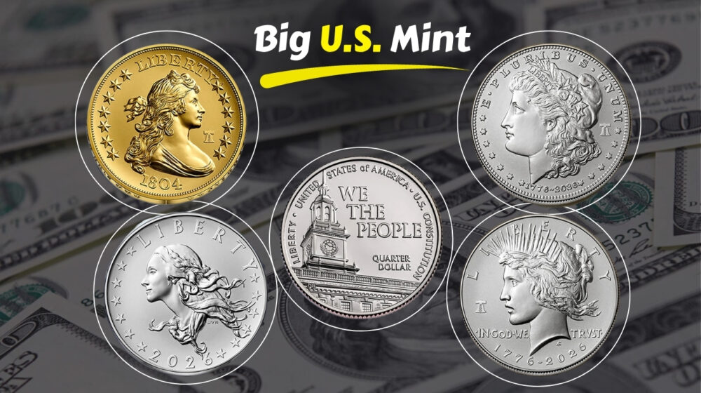 Big U.S. Mint Week Features Morgan, Peace & 1804 Gold Sets