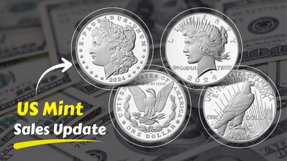 US Mint Sales Update: Race Medal Leads, Morgan and Peace Coins Grow