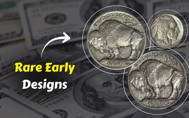 1912 Buffalo Nickel Electrotrials by James Earle Fraser: Rare Early Designs