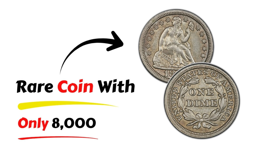 1866 Liberty Seated Dime: Rare Coin With Only 8,000 Minted