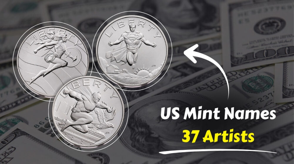 US Mint Names 37 Artists for New Coin and Medal Designs