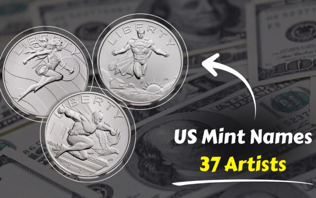 US Mint Names 37 Artists for New Coin and Medal Designs