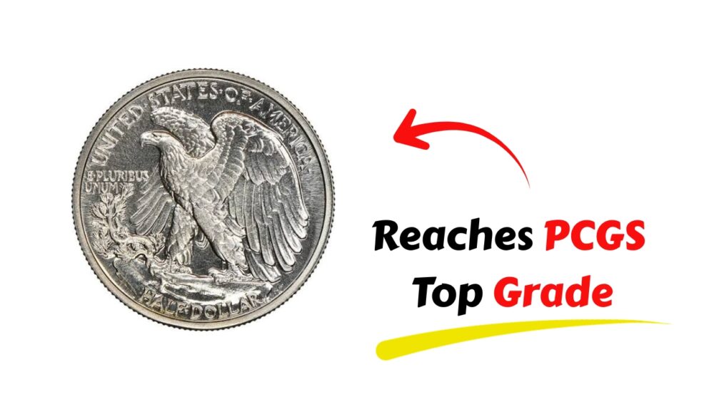 Rare 1939 Proof Walking Liberty Half Dollar Reaches PCGS Top Grade