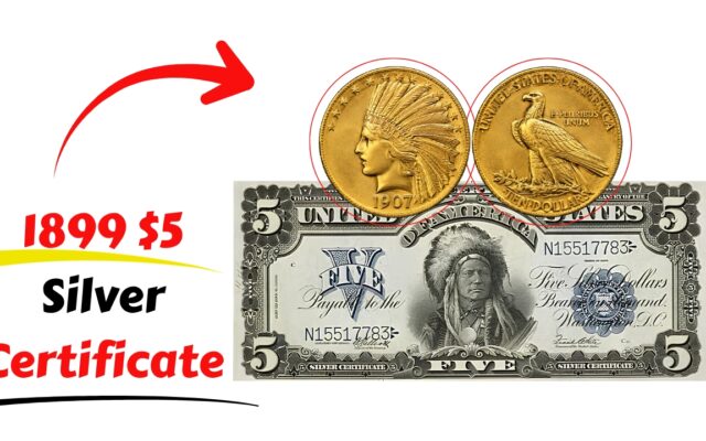 1899 $5 Silver Certificate: The Story of Running Antelope