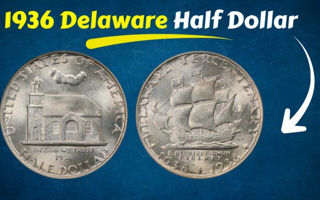 # 1936 Delaware Half Dollar: Rare Three-Date Coin Sells for Record Price ## Introduction Most coins tell their story through a single date. The 1936 Delaware Tercentenary Half Dollar needs three. It carries "1936" on its obverse, yet the Philadelphia Mint didn't actually strike it until 1937 — and its reverse commemorates an anniversary that didn't arrive until 1938. That three-year calendar puzzle alone would make this coin an interesting curiosity, but the full story runs much deeper, weaving together early Swedish colonial settlement, a 17th-century church that still stands today, a sailing ship that crossed the Atlantic twice in numismatic memory, and the feverish speculation that defined America's classic commemorative coin era. In August 2025, one extraordinary example added a new chapter to that story. Heritage Auctions sold a PCGS MS68 Delaware Half Dollar from the Gregg Bingham Collection for $19,200, setting a new auction record for the issue. The sale closed August 28 as part of Heritage's August 26–31 ANA U.S. Coins auction. For a commemorative coin that originally sold to collectors for just $1.75, that price represents a remarkable journey — and a great excuse to unpack the full story behind this unusually layered piece of American numismatic history. --- ## Specifications at a Glance | Category | Detail | |---|---| | **Denomination** | Half Dollar | | **Face Value** | 50 Cents | | **Date on Obverse** | 1936 | | **Actual Year Struck** | 1937 | | **Anniversary Dates on Reverse** | 1638–1938 | | **Mint** | Philadelphia | | **Mintmark** | None | | **Designer** | Carl L. Schmitz | | **Composition** | 90% silver, 10% copper | | **Weight** | 12.50 grams | | **Diameter** | 30.60 mm | | **Actual Silver Weight** | Approximately 0.3617 troy ounce | | **Edge** | Reeded | | **Total Struck** | 25,015, including 15 assay pieces | | **Coins Returned and Melted** | 4,022 | | **Coins Distributed to Collectors** | 20,978 | | **Standard Net Mintage (PCGS/references)** | 20,993 | | **Original Issue Price** | $1.75 | | **PCGS Number** | 9301 | | **Obverse Design** | Old Swedes Church | | **Reverse Design** | Kalmar Nyckel (ship) | | **PCGS Survival Estimate** | Approximately 17,000 in all grades | | **Auction Record** | $19,200, PCGS MS68, Heritage Auctions, August 2025 | | **Prior Auction Record** | $18,400, PCGS MS67 CAC, Heritage Auctions, January 2012 | --- ## How the Auction Unfolded Because this record-setting sale has already taken place, there's no active order window to describe — but the sale itself, along with the coin's original 1937 distribution, offers useful context for collectors: - **Auction house:** Heritage Auctions. - **Event:** The August 26–31, 2026 ANA U.S. Coins Signature Auction (with the individual lot sale recorded on August 28; PCGS records the transaction under the auction's August 31 closing date). - **Provenance:** The Gregg Bingham Collection. - **Grade:** PCGS MS68 — at the time of sale, Heritage reported only two PCGS examples graded MS68+ and none numerically finer. - **Result:** $19,200, establishing a new PCGS-recognized auction record for the issue, surpassing the previous $18,400 record set by a PCGS MS67 CAC example in January 2012. For collectors interested in acquiring a Delaware Half Dollar today, the path runs through major auction houses like Heritage Auctions and Stack's Bowers, along with dealers specializing in classic U.S. commemorative coinage. Given the coin's relatively healthy survival population — PCGS estimates roughly 17,000 surviving examples across all grades — collectors at more modest budget levels have considerably more options than they would with a true numismatic rarity, while top-population coins like this MS68 example remain genuinely difficult to find. --- ## Historical Background ### 1936: The Peak of America's Commemorative Boom The Delaware Half Dollar emerged during the most feverish stretch of America's classic commemorative coin era. The 1936 commemorative calendar alone included roughly 21 distinct issues — a figure that doesn't even account for every mintmark combination or special presentation piece — as Congress approved coins honoring cities, states, anniversaries, battles, expositions, and historical milestones. Collectors of the era faced a genuine flood of new releases. Delaware's coin stood out for a specific reason: it honored one of the nation's smallest states, and the one that would earn the nickname "The First State" by becoming the first to ratify the U.S. Constitution in 1787. Yet the story the coin actually tells begins nearly 150 years before American independence. ### The Voyage That Created New Sweden In late 1637, the New Sweden Company dispatched an expedition across the Atlantic aboard two vessels: the Kalmar Nyckel and the Fogel Grip. Under Peter Minuit's leadership, the expedition reached the Christina River in March 1638, where Swedish and Finnish settlers established Fort Christina near present-day Wilmington — the first permanent European settlement in what is now Delaware, and the center of the colony that became known as New Sweden. Control of the region shifted repeatedly in the decades that followed. The Dutch established Fort Casimir near present-day New Castle in 1651; New Sweden seized that outpost in 1654; the Dutch conquered New Sweden the following year in response; and England took control of the region in 1664. The Duke of York later transferred the Three Lower Counties on the Delaware to William Penn, and Delaware remained politically connected to Pennsylvania for much of the colonial era, even as it developed its own separate assembly. That layered colonial history — passing through Swedish, Dutch, and English rule before American independence — gave designer Carl L. Schmitz two rich subjects to work with. ### Old Swedes Church: An Obverse Rooted in 1699 Schmitz placed Holy Trinity Church, widely known as Old Swedes Church, at the center of the coin's obverse. Swedish and Finnish settlers built the Wilmington church between 1698 and 1699, and Reverend Eric Björk consecrated the completed building on June 4, 1699. Remarkably, the original structure still stands today, and the National Park Service recognizes it as one of America's oldest church buildings still serving as an active place of worship — a more carefully qualified description than the "oldest Protestant church still in active worship" claim that appears in some older numismatic literature. Schmitz rendered the church with a broad roof and simple architectural lines, a design choice that later created a practical challenge for collectors: those large, flat surfaces make even small contact marks unusually easy to spot. ### The Kalmar Nyckel: A Reverse Rooted in 1638 For the reverse, Schmitz turned to the ship that carried the original 1638 expedition across the Atlantic. A full-sailed Kalmar Nyckel dominates the design — its name translating to "Key of Kalmar," a reference to the Swedish city of Kalmar. Below the ship, Schmitz placed the dates "1638-1938," marking the coin's actual tercentenary anniversary. Three small diamonds also appear in the design, referencing Delaware's "Diamond State" nickname and its three counties: New Castle, Kent, and Sussex. Between the obverse's "1936," the reverse's "1638-1938," and the coin's actual 1937 production, a single Delaware Half Dollar manages to reference three entirely different years — an unusually entertaining chronology even by the standards of a commemorative series known for calendar quirks. ### A $500 Design Contest Rather than simply commissioning a well-known sculptor, the Delaware Swedish Tercentenary Commission opened a design competition. According to congressional records from 1938, artists submitted 40 designs, with the winning artist receiving a $500 prize. Mint Chief Engraver John R. Sinnock and sculptor Dr. R. Tait McKenzie both took part in the professional review process, and the commission ultimately selected Carl L. Schmitz, a French-born artist of German-American background whose Delaware design became his best-known numismatic work. McKenzie brought an unusually varied résumé to the judging table. The Canadian-born physician became an important pioneer in physical education and rehabilitation medicine, while also building a significant second career as a sculptor — his body of work, estimated at roughly 200 pieces, includes the well-known statue of a young Benjamin Franklin at the University of Pennsylvania, where he taught. The Delaware design competition thus brought together Mint expertise, fine-art judgment, and local historical interest in a single review process. Interestingly, early commission materials treated the ship side of the coin as the obverse, but U.S. Mint records ultimately established the church side as the official obverse — the convention collectors follow today. ### Congress Tightens the Rules The Delaware legislation arrived amid growing concern in Congress about how commemorative coin sponsors marketed their issues. Earlier programs had sometimes exploited multiple mints, multiple dates, and artificially small releases, forcing collectors to buy numerous varieties just to complete a set. In response, Congress began attaching real safeguards to new commemorative authorizations. For Delaware, the law required a single special design, production at a single Mint, and a fixed "1936" date regardless of when the coins were actually struck. The commission was also given only one year after enactment to request coins. It's worth correcting a commonly repeated detail here: Congress did not cap the Delaware Half Dollar at a maximum of 25,000 pieces. The May 15, 1936, resolution actually called for "not less than twenty-five thousand" coins, with requests required in batches of at least 25,000 — meaning 25,000 functioned as a minimum order, not a ceiling. It's also worth noting that Delaware did not share a single authorizing law with the Bridgeport and Wisconsin commemoratives approved the same day; each program operated under its own separate act or resolution, with Delaware specifically governed by Public Resolution No. 91. ### Production, Sales, and Melting The Philadelphia Mint struck 25,015 Delaware Half Dollars in March 1937, a total that included 15 pieces set aside for assay purposes. The Delaware Swedish Tercentenary Commission offered the coins for sale through the Equitable Trust Company of Wilmington at $1.75 each, including postage. Demand, however, didn't absorb the full production run. Collectors ultimately purchased 20,978 coins, and the commission returned the remaining 4,022 unsold pieces to the U.S. Mint, which melted them. This creates two commonly cited but distinct figures: the collector distribution total of 20,978, and the standard net mintage of 20,993 that PCGS and other references use, which adds the 15 assay pieces back into the count of coins that escaped melting. Both numbers are accurate — they simply describe different things. --- ## Description of the Obverse and Reverse ### Obverse Carl Schmitz's obverse centers on Old Swedes Church, rendered with a broad roof and clean, simple architectural lines that give the building a solid, grounded presence on the coin. The date "1936" appears below the church — the date Congress mandated for the coin regardless of its actual 1937 production. Because of the church's large, flat surfaces, even minor contact marks tend to stand out clearly, making surface preservation an especially important factor when evaluating an individual coin's condition. ### Reverse The reverse presents a full-sailed Kalmar Nyckel in dramatic profile, commemorating the ship that carried the original 1638 New Sweden expedition across the Atlantic. Below the vessel, the dates "1638-1938" mark the actual tercentenary anniversary the coin was created to honor. Three small diamonds appear within the design, referencing Delaware's "Diamond State" nickname and its three founding counties. As with the obverse, the reverse's broad sail surfaces are prone to showing contact marks, making clean, well-preserved sails a key factor collectors look for in top-grade examples. ### Edge The coin has a reeded edge, consistent with standard half dollar production of the era. --- ## Notable Auction History and Market Notes - **PCGS MS68, Gregg Bingham Collection** — Sold by Heritage Auctions on August 28, 2025, for $19,200, the current PCGS-recognized auction record. Heritage described brilliant centers beneath light champagne color on the obverse, with amber, plum, and emerald peripheral toning, while the reverse showed softer gold coloration. At the time of sale, only two PCGS examples were graded MS68+, with none numerically finer. - **PCGS MS67 CAC** — Sold by Heritage Auctions in January 2012 for $18,400, the previous auction record for the issue. Collectors should treat older population and pricing figures with appropriate caution. When CoinWeek examined the issue in 2020, PCGS reported 43 pieces at MS67+, five at MS68, and one at MS68+ — figures that represented only a snapshot at that time, since subsequent submissions and regrades continue to shift the census. Similarly, 2020-era pricing (with MS64 and MS65 coins often trading under $300, and MS67 examples commonly near $700) reflects that period's market conditions rather than a fixed present-day benchmark. ### A Possible Matte Proof Mystery Commemorative-coin specialist Anthony Swiatek has suggested that a small number of Proof Delaware Half Dollars could exist, and speculated that any genuine examples would likely show a Matte Proof finish. However, no confirmed Proof population has been established through research to date, and PCGS continues to catalog the standard Delaware issue strictly as a regular strike. Collectors should treat the Matte Proof possibility as an intriguing but currently unconfirmed avenue of ongoing research. ### Sweden's Companion Coin The United States wasn't alone in commemorating New Sweden's founding. Sweden issued its own special 2 Kronor coin in 1938 for the same 300th anniversary, featuring King Gustaf V on the obverse and the Kalmar Nyckel sailing beneath a royal crown between the dates 1638 and 1938 on the reverse — with Latin inscriptions notable enough that Sweden's Riksbank has noted Swedish coinage hadn't used Latin since the reign of Gustav III. Artist and Royal Mint engraver Erik Lindberg designed, modeled, and engraved the coin, and the Royal Mint in Stockholm produced 508,815 examples in .800 fine silver, each weighing 15 grams and measuring 31 millimeters. Together, the American and Swedish coins offer a fascinating look at how two countries used the same ship to commemorate one shared transatlantic story. --- ## Why This Matters for Collectors - **It doesn't need extreme rarity to tell a compelling story.** With a healthy PCGS survival estimate of roughly 17,000 coins across all grades, the Delaware Half Dollar's appeal comes from its layered history rather than scarcity alone. - **Its three-date puzzle is genuinely unusual.** Few American commemoratives ask collectors to hold 1936, 1937, and 1938 as equally important to a single coin's story. - **The design pairs local and international history in one piece.** A 17th-century Wilmington church and a 1638 transatlantic voyage share space on a coin created through a public design competition rather than a single commissioned artist. - **Top-grade examples remain genuinely scarce despite the healthy overall population.** With only two PCGS MS68+ examples reported at the time of the record sale and none numerically finer, the top of this issue's condition census is far more exclusive than its overall survival numbers might suggest. - **The August 2025 record demonstrates real market strength at the top end.** A jump from an $18,400 record set in 2012 to $19,200 in 2025 reflects sustained, serious collector interest in elite examples of this issue. --- ## Quick-Reference Buying Guide 1. **Decide what grade level fits your budget and goals.** With coins available from affordable circulated and lower Mint State grades up to museum-quality MS68 examples, this issue offers meaningful options across a wide price range. 2. **Examine the church roof and ship's sails closely.** These broad, flat design areas are especially prone to showing contact marks, so surface quality here matters significantly for grade and eye appeal. 3. **Pay attention to toning and luster.** Look for attractive semi-Prooflike character or appealing original color, and be cautious of uneven or blotchy toning that can reduce a coin's desirability despite a strong technical grade. 4. **Check current PCGS population data before buying.** Population figures shift over time due to new submissions and resubmissions, so always confirm current numbers rather than relying on older published figures. 5. **Research recent auction results for context.** The $19,200 result for the Gregg Bingham MS68 and the earlier $18,400 record for a PCGS MS67 CAC example offer useful benchmarks for top-tier coins. 6. **Buy from major auction houses or reputable commemorative-coin dealers.** Firms like Heritage Auctions and Stack's Bowers regularly handle this issue and provide detailed, verifiable lot descriptions. 7. **Consider CAC approval for upper-grade coins.** As with many classic commemoratives, CAC verification adds a useful layer of quality confirmation as you move into MS67 and higher grades. 1936 Delaware Half Dollar: Rare Three-Date Coin Sells for Record Price