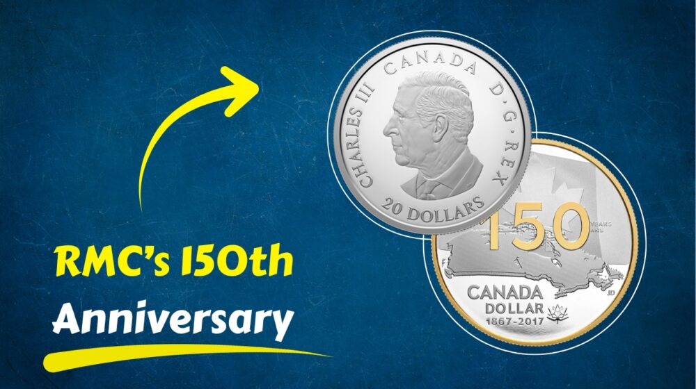 Royal Canadian Mint Releases Silver Coin for RMC’s 150th Anniversary