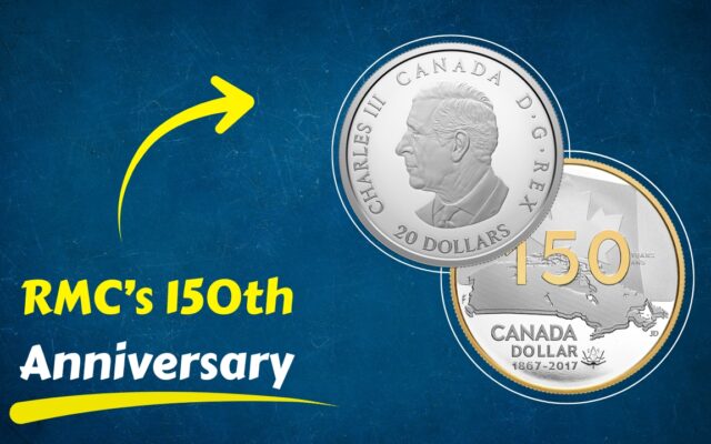 Royal Canadian Mint Releases Silver Coin for RMC’s 150th Anniversary