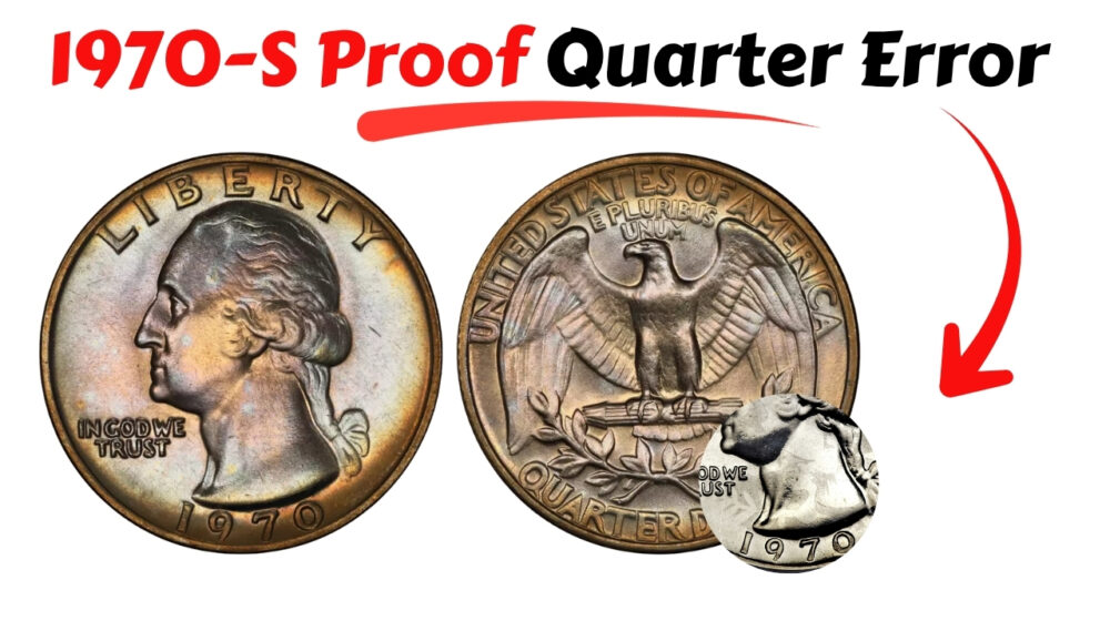 1970-S Proof Quarter Error: Rare Gold Coin Heads to Auction