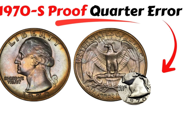 1970-S Proof Quarter Error: Rare Gold Coin Heads to Auction