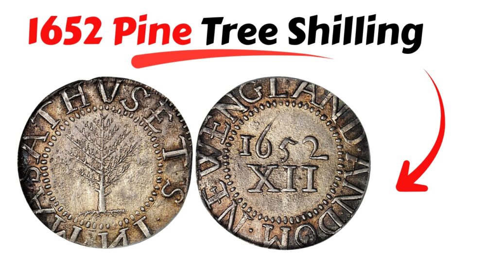 # 1652 Pine Tree Shilling: History of the Rare Massachusetts Coin ## Introduction Every coin in the Pine Tree Shilling series carries the same date — 1652 — no matter when it actually left the press. That single quirk has turned a piece of 17th-century small change into one of the most talked-about puzzles in American numismatics, and it's a big part of why choice examples now change hands for tens of thousands of dollars. The coin itself is the product of a bold act of colonial self-reliance. Facing a chronic shortage of dependable coinage, the Massachusetts Bay Colony did something almost no English colony had the nerve to try: it opened its own mint and started striking silver money under its own authority, with no direct blessing from the Crown. The Pine Tree Shilling, with its distinctive tree stamped where a king's portrait would normally sit, became the enduring symbol of that experiment. For collectors today, it's not just a rare coin — it's a physical artifact of the moment colonial Massachusetts decided to solve its own money problem, consequences be damned. This guide walks through the coin's specifications, the story behind its design, how the market values different examples, and what a collector should know before trying to acquire one. ## Specifications at a Glance | Attribute | Detail | |---|---| | Issuing Authority | Massachusetts Bay Colony | | Mint | Boston | | Mintmasters | John Hull and Robert Sanderson | | Date Shown on Coin | 1652 (fixed, regardless of actual strike year) | | Actual Pine Tree Production Window | Circa 1667–1682 | | Denomination | One shilling (12 pence) | | Metal | Sterling-standard silver | | Official Weight Standard | 72 grains | | Large Planchet Diameter | Roughly 30 mm (varies by example) | | Small Planchet Diameter | Roughly 24 mm | | Large Planchet Production Method | Rocker/roller-style press (circa 1667–1674) | | Small Planchet Production Method | Screw press (circa 1675–1682) | | Obverse | Pine tree design with legend MASATHVSETS IN | | Reverse | NEW ENGLAND, AN DOM, 1652, denomination mark XII | | Recorded Mintage | Unknown; no surviving mint production figures | | Key Reference Works | Sydney P. Noe's die-variety study; later refinements by Walter Breen, Richard Picker, and Christopher J. Salmon | | Typical Auction Price Range | Roughly $25,000 to $78,000+ for well-preserved, pedigreed Mint State examples | Because the coin is a 17th-century issue rather than a modern commemorative, there is no official mintage figure, no fixed composition tolerance published by a mint authority, and no catalog list price — value is entirely a function of variety, condition, and pedigree, discussed below. ## How Collectors Actually Acquire One Unlike a modern commemorative coin, there was never a public "order window" for the Pine Tree Shilling — it circulated as everyday money in Massachusetts more than three centuries ago and later moved entirely into the collector market. That means there are no mintage limits to watch for or release dates to mark on a calendar. Instead, acquiring one requires navigating the rare coin auction and dealer ecosystem. Here's what that process looks like in practice: - **Major auction houses.** Firms such as Stack's Bowers and Heritage Auctions regularly handle Colonial American coinage, including Pine Tree Shillings, as part of scheduled numismatic auctions (often tied to events like the ANA World's Fair of Money). These sales are where the most significant pedigreed examples tend to surface. - **Specialist dealers.** A number of dealers focus specifically on Colonial and early American coinage. Buying through a specialist gives access to inventory that never reaches public auction, along with expert guidance on variety attribution. - **Grading and authentication.** Nearly every serious example on the market has been certified by PCGS or NGC. Certification confirms authenticity, assigns a numeric grade, and — critically for this series — often identifies the Noe die variety. - **Budget expectations.** Entry-level, lower-grade, or more common varieties can sometimes be found in the low thousands of dollars. Choice Mint State examples with strong pedigrees routinely reach five figures, and the finest known specimens with historic provenance have sold for $75,000 or more. - **Provenance research.** Because many surviving examples trace back through famous 20th-century collections (Garrett, Norweb, Ford, Eliasberg, and others), a serious buyer will want the full pedigree chain documented before purchase — it materially affects both authenticity confidence and resale value. In short: there's no waiting in line for release day. The "buying process" here is really a research process — identifying the right variety, grade, and pedigree, then working through an established auction house or dealer to secure it. ## Historical Background ### A Colony Short on Money By the mid-1600s, Massachusetts Bay had a thriving commercial economy but almost no reliable coinage to run it on. English coin rarely stayed in the colony long — it tended to flow back across the Atlantic to pay for imports. Colonists made do with barter, foreign coin, credit arrangements, and wampum, though the latter's usefulness as money was fading fast. Spanish-American silver filled some of the gap, but it came with its own headaches. A debasement scandal at the Potosí Mint in the late 1640s undermined confidence in Spanish coin, and Boston merchants regularly ran into clipped, underweight, or outright counterfeit pieces. Mintmaster John Hull himself later wrote that counterfeit money had caused real financial damage and even disrupted trade. ### The Colony Takes Matters Into Its Own Hands In May 1652, the Massachusetts General Court authorized the colony to open its own mint in Boston — an extraordinary move, since coinage was traditionally treated as an exclusive right of sovereign governments, not colonies. Massachusetts had no specific royal permission to do this. What made it possible, at least in part, was timing: England was in the middle of its republican Interregnum following the execution of Charles I in 1649, so there was no king on the throne to object. The General Court put silversmith John Hull in charge as mintmaster, and Hull brought in fellow silversmith Robert Sanderson as his partner. Residents could bring in silver plate, bullion, or Spanish coin, and the mint would convert it into standardized Massachusetts shillings, sixpences, and threepences. Notably, the Massachusetts shilling was deliberately struck lighter than its English counterpart — about 72 grains versus roughly 92.9 grains for an English shilling, a difference of more than 20 percent. Inside the colony, it still functioned as a full 12-pence shilling; outside it, its lower silver content made it less useful as bullion. It was, in effect, a built-in incentive for the coin to stay in circulation at home — an early and fairly sophisticated piece of monetary engineering. ### From NE Punches to the Pine Tree The Pine Tree design wasn't the mint's first attempt. The earliest Massachusetts coins were far simpler: one side punched with the letters "NE" for New England, the other with a Roman-numeral denomination. Those crude pieces were an open invitation to clipping, since a thief could shave silver from the edge without disturbing any design element. The mint responded with progressively more elaborate coinage: first the Willow Tree series, then the Oak Tree series, and finally — around 1667 — the Pine Tree design that would become the signature image of the entire series. Pine Tree coins continued to be struck until the Boston mint shut down in 1682. ### Designer and Minting Method There's no dedicated "designer" in the modern sense — Hull and Sanderson, as mintmasters and die-sinkers, were responsible for the coin's appearance and production. Within the Pine Tree series, collectors recognize two broad production phases based on physical characteristics: - **Large Planchet coins** (roughly 1667–1674) were struck using a rocker or roller-style press. This method often left the finished coin with a slight wave or S-curve — a hallmark of the process rather than a sign of later damage. - **Small Planchet coins** (roughly 1675–1682) used smaller, thicker blanks and a screw press, producing a noticeably different look and feel from their earlier counterparts. Mint workers also sometimes trimmed coins to bring them closer to the authorized weight — a practice known today as mint-made clipping, which is distinct from (and far more forgivable than) the fraudulent clipping done by dishonest hands during circulation. ## Why the Coin Is Dated 1652 Even Though It Was Struck Decades Later This is the single most debated detail in the series. Almost every Massachusetts tree-type coin — Willow, Oak, and Pine alike — carries the date 1652, even though minting continued for roughly three decades afterward. (The lone major exception is the twopence, dated 1662.) The popular story holds that Massachusetts deliberately froze the date at 1652 because that was the last year England had no king — meaning colonial officials could later argue their mint had been authorized during a period without royal oversight, giving them a defense once Charles II retook the throne in 1660. It's a great story, and it's repeated often. But it's worth treating with some caution. Major institutions differ on how much weight to give it: some present the political-cover explanation as one plausible theory among others, some suggest 1652 may simply commemorate the year the mint was founded, and some describe the "royal deception" story as more myth than documented fact, arguing the date more likely just marks the General Court's original authorization. There's no definitive surviving mint record that settles the question either way — which is exactly what keeps the debate alive among historians and collectors alike. ## The Design: Obverse and Reverse **Obverse:** The centerpiece is a stylized pine tree, rendered simply but with unmistakable visual presence, surrounded by the legend MASATHVSETS IN. There's no confirmed mint record explaining exactly why Hull and Sanderson chose a pine specifically — though New England timber, especially tall, straight pine suited to ship masts, was a major regional export, and many collectors and historians read the tree as a nod to that economic importance. What's certain is the symbolism of the choice: Massachusetts put a New England tree where European coinage traditionally placed a monarch's portrait, royal arms, or other emblem of sovereign authority. The visual break from Old World coinage is deliberate and striking. **Reverse:** The reverse carries the legend NEW ENGLAND, along with AN DOM (anno domini), the frozen date 1652, and the Roman numeral denomination mark — XII for the shilling, indicating its value of 12 pence. Physical presentation varies meaningfully between the two planchet types. Large Planchet coins tend to show a gentle wave or bend from the rocker-press striking method, along with generally broader, thinner flans. Small Planchet coins are smaller, thicker, and more uniformly struck, reflecting the shift to screw-press technology later in the mint's operating life. ## Why This Matters for Collectors Plenty of coins are valuable simply because few of them survive. The Pine Tree Shilling offers something layered on top of scarcity: it's tied to a genuinely pivotal moment in colonial history. A few reasons this series holds such a firm place in serious collections: - **It's the first locally produced silver coinage struck in what would become the United States** — a direct response to a real monetary crisis, not a novelty issue. - **It represents an act of colonial defiance.** Massachusetts minted its own money without direct royal authorization, continued doing so after the monarchy was restored, and kept at it even as Crown officials formally objected and eventually demanded repeal of the mint law in 1665. The mint didn't close until 1682, and the colony's charter itself fell two years later — though attributing that collapse solely to the coinage oversimplifies a much broader conflict over trade policy, governance, and colonial autonomy. - **The manufacturing imperfections are part of the story, not a flaw.** A curved Large Planchet flan reflects the rocker press. A trimmed edge may reflect deliberate mint-made weight adjustment rather than fraud. A reversed letter in the legend can pin a coin to a specific die marriage. None of that would matter on a modern coin; on a Pine Tree Shilling, it's evidence of exactly how Boston made money in the 1670s. - **Pedigree carries real weight in this market.** Because so many surviving examples have passed through celebrated 20th-century collections — Garrett, Norweb, Ford, Eliasberg, and others — ownership history isn't just trivia. It's a documented chain that both supports authenticity and drives price. Two coins of nearly identical grade and weight can sell tens of thousands of dollars apart depending on who owned them before. - **The variety study is deep enough to be its own specialty.** Sydney P. Noe's classification system, later expanded by researchers including Walter Breen, Richard Picker, and Christopher J. Salmon, breaks the series into distinct die marriages and states. A collector can spend years chasing variations within this one coin type alone. ## Quick-Reference Buying Guide 1. **Learn the basic type first.** Understand the difference between Large Planchet (circa 1667–1674, rocker press, gentle curve) and Small Planchet (circa 1675–1682, screw press, smaller and thicker) before evaluating any specific coin. 2. **Confirm third-party certification.** Look for PCGS or NGC certification on any example under serious consideration — this authenticates the coin and assigns a verifiable grade. 3. **Identify the die variety.** Ask the seller or auction listing for the Noe number (e.g., Noe-1, Noe-2, Noe-4). Variety significantly affects both rarity and demand. 4. **Weigh grade against physical quality.** A lower numeric grade with strong centering, full legends, and good color can be more desirable — and better value — than a higher grade with weak strike or poor eye appeal. 5. **Investigate pedigree.** Ask for documented ownership history. A coin with a traceable line through recognized historic collections will generally command a premium and offers added assurance of authenticity. 6. **Compare recent auction results.** Look at realized prices for similar variety, grade, and weight combinations at Stack's Bowers, Heritage, and other major houses to calibrate a fair offer. 7. **Buy from a reputable auction house or established Colonial specialist dealer.** Given the sums involved, work only with sellers who have a verifiable track record in early American numismatics. 8. **Set a budget range in advance.** Entry-level examples can be found in the low thousands of dollars, while premier pedigreed Mint State pieces regularly reach $50,000–$80,000 or more — decide where your target fits before bidding.