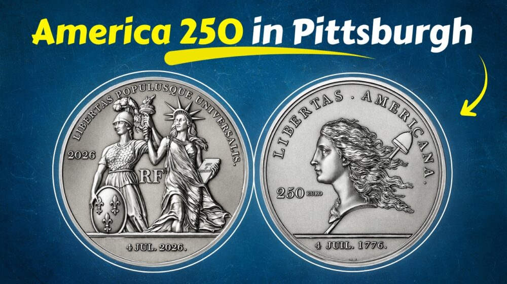 ANA’s ‘Flame of Freedom’ Silver Medal Celebrates America 250 in Pittsburgh