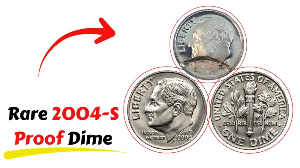 Rare 2004-S Proof Dime Error Found in Sealed Mint Set