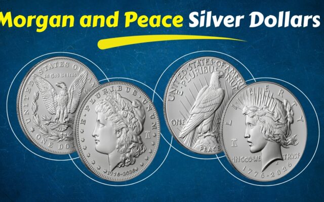 U.S. Mint Unveils 1776–2026 Diamond Morgan and Peace Silver Dollars