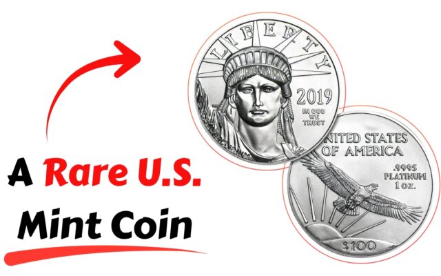 The $100 Platinum Eagle Worth $290,124: A Rare U.S. Mint Coin