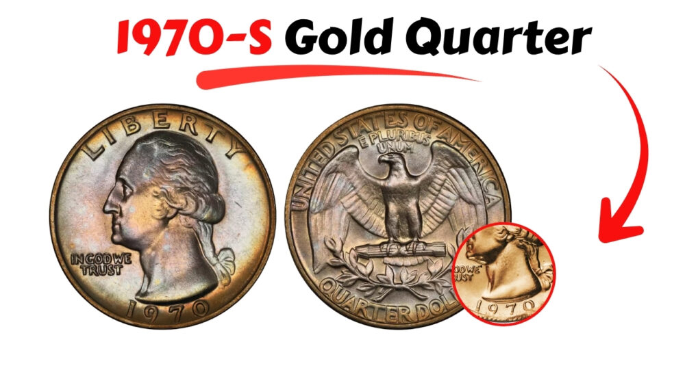 1970-S Gold Quarter Error Coin: Rare Find Goes to Auction