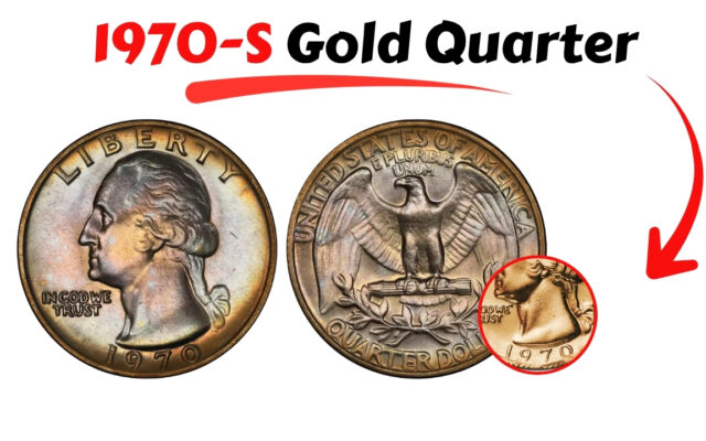 1970-S Gold Quarter Error Coin: Rare Find Goes to Auction