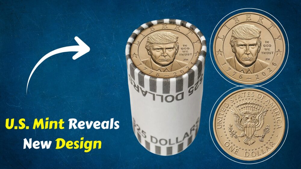 1776–2026 Trump $250 Gold Coin: U.S. Mint Reveals New Design