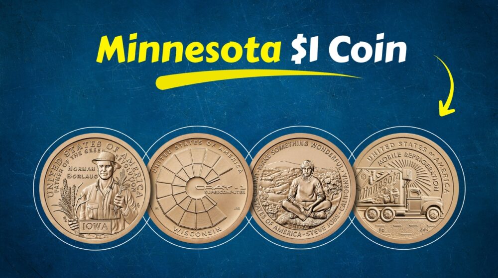 U.S. Mint Releases 2026 Minnesota $1 Coin With “250” Privy Mark