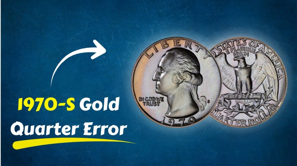 1970-S Gold Quarter Error: Rare Coin Heads to Auction