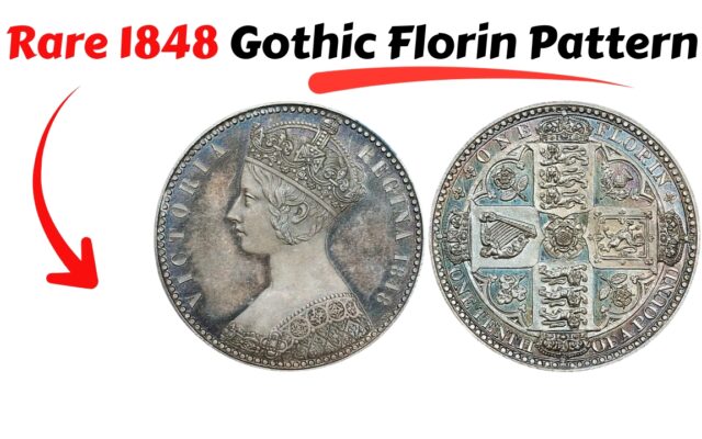 Rare 1848 Gothic Florin Pattern: The Story Behind Britain’s “Godless Florin”