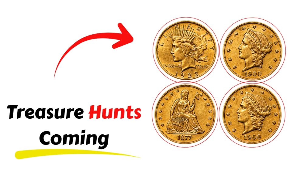 Coin Treasure Hunts Coming to 4 U.S. Cities This October