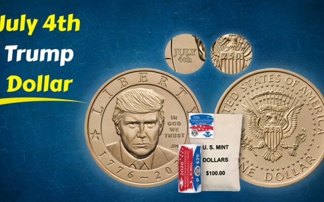 Rare July 4th Trump Dollar Found Before U.S. Mint Release