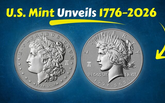 U.S. Mint Unveils 1776–2026 Morgan and Peace Silver Dollars