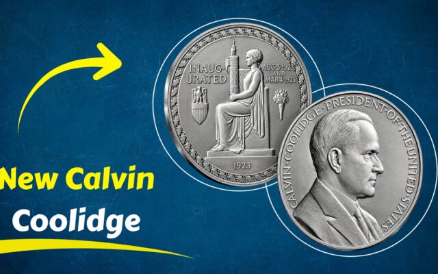 U.S. Mint Releases New Calvin Coolidge Presidential Silver Medal